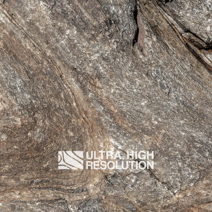 Grey Folded Metamorphic Rock Texture (334cm x 147cm)