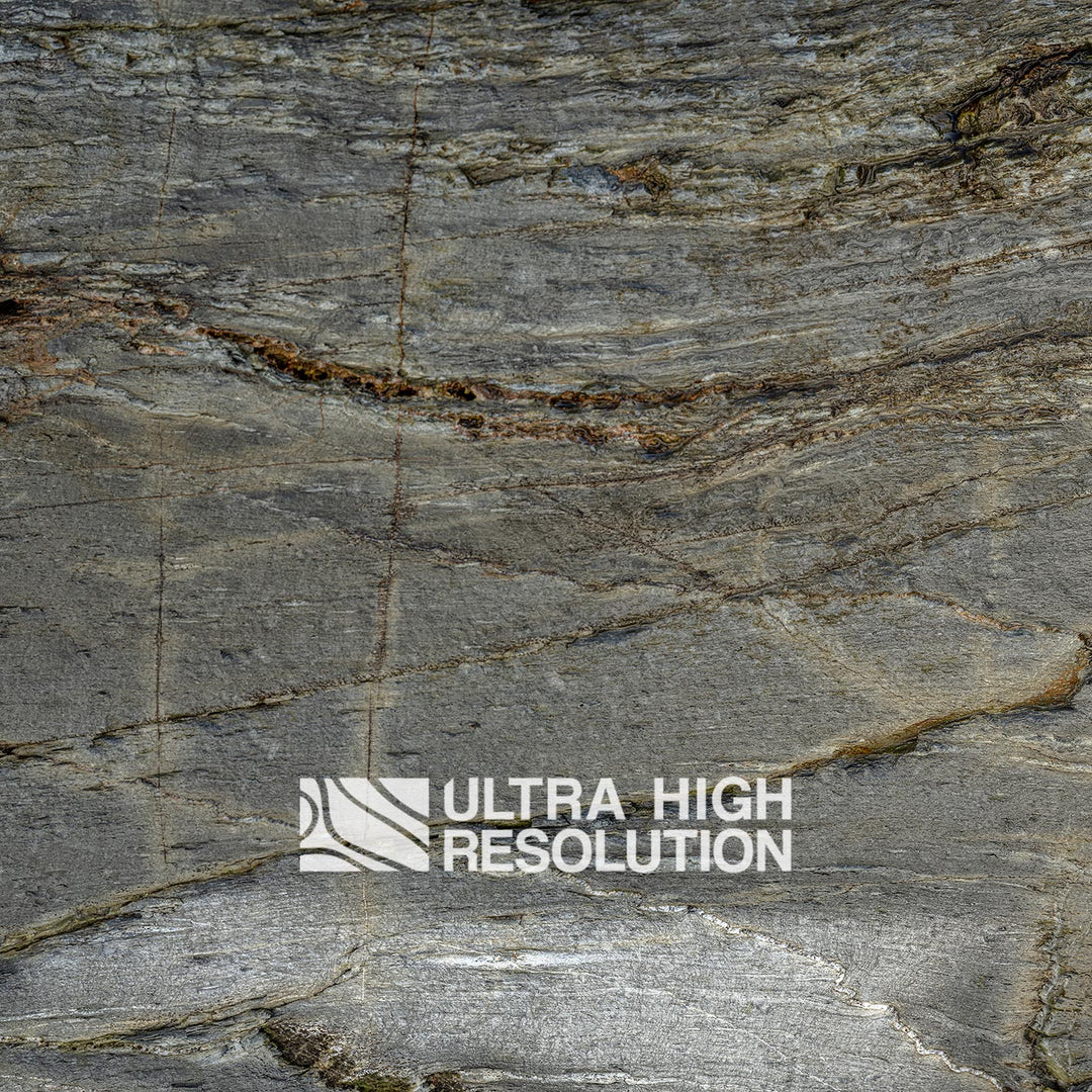 Grey Granite Crystalline Texture with Fine Lined Pattern (342cm x 147cm)