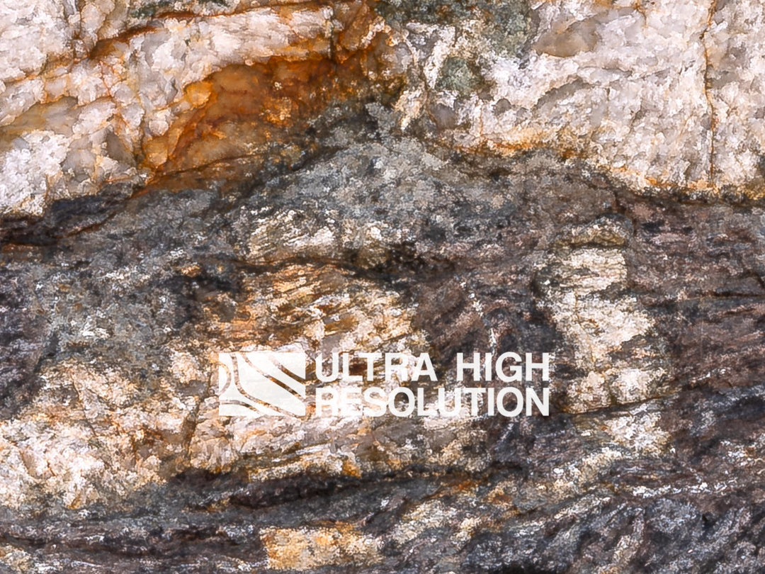Grey Granite Crystalline Texture with Fractures (336cm x 146cm)