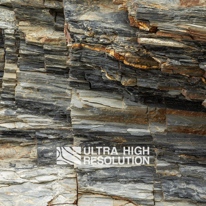 Grey Metamorphosed Slate Texture (186cm x 81cm)