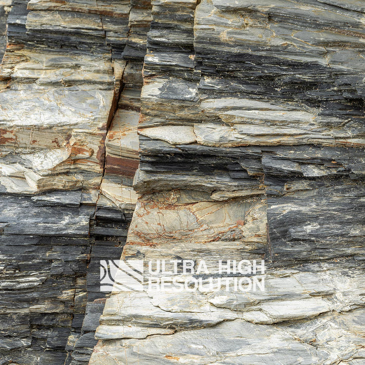 Grey Metamorphosed Slate Texture (186cm x 81cm)