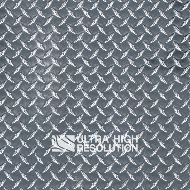 Grey Steel Diamond Plate Texture (596cm x 596cm)