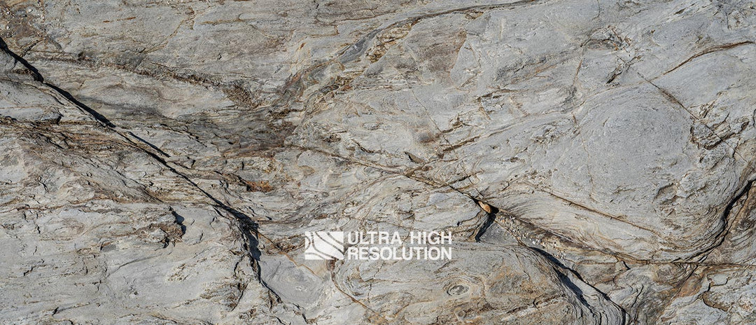 Layered Grey Rock Crystalline Texture (342cm x 147cm)