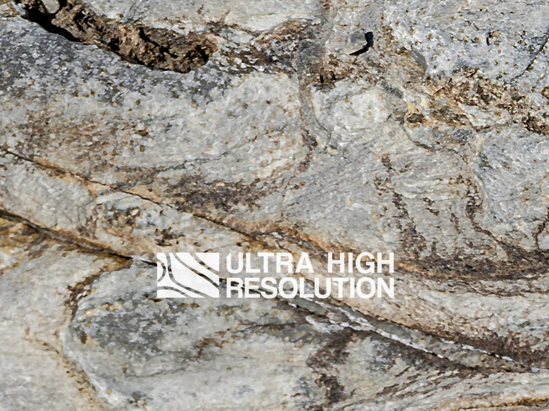 Layered Grey Rock Crystalline Texture (342cm x 147cm)