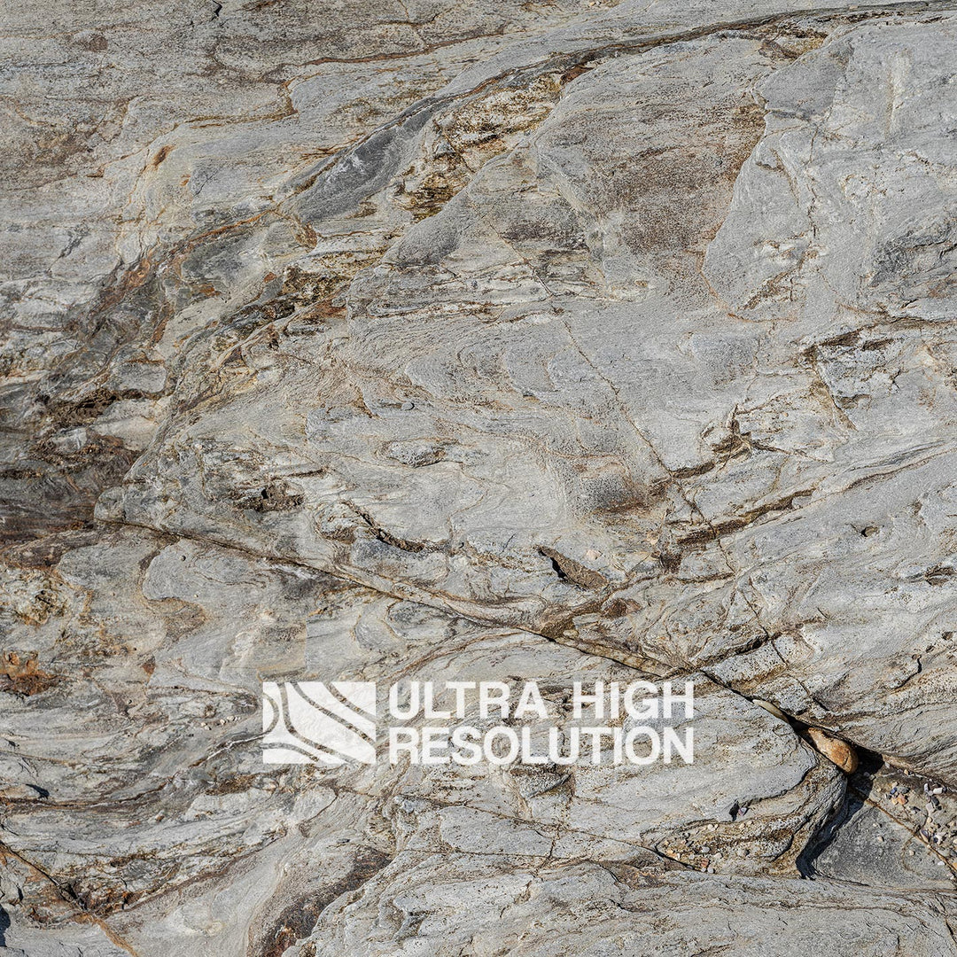 Layered Grey Rock Crystalline Texture (342cm x 147cm)