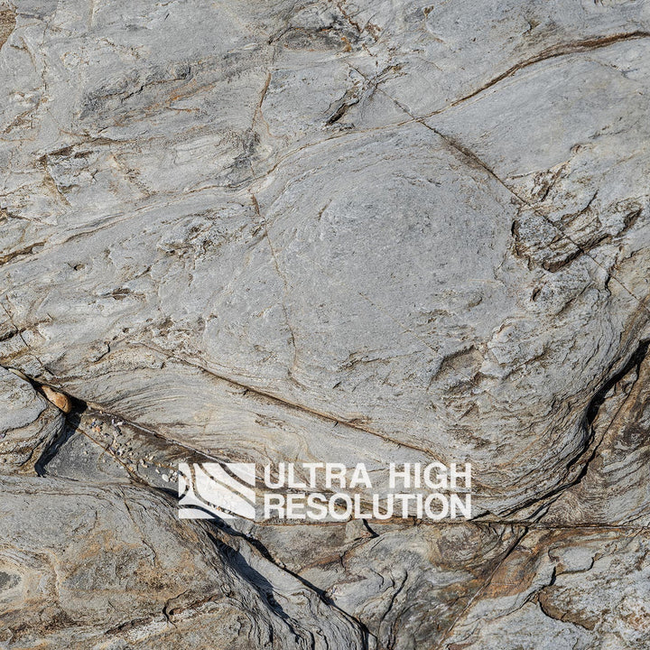 Layered Grey Rock Crystalline Texture (342cm x 147cm)