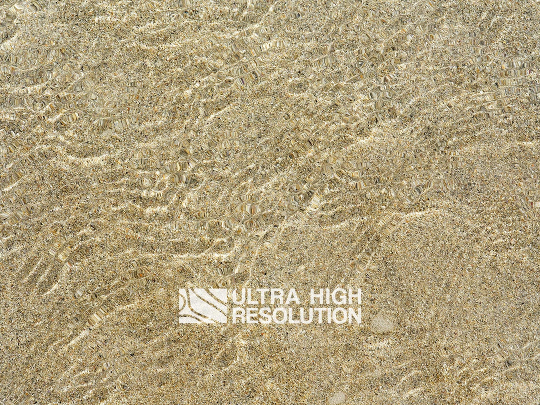 Light Beige Sand Water Caustics Texture (271cm x 203cm)