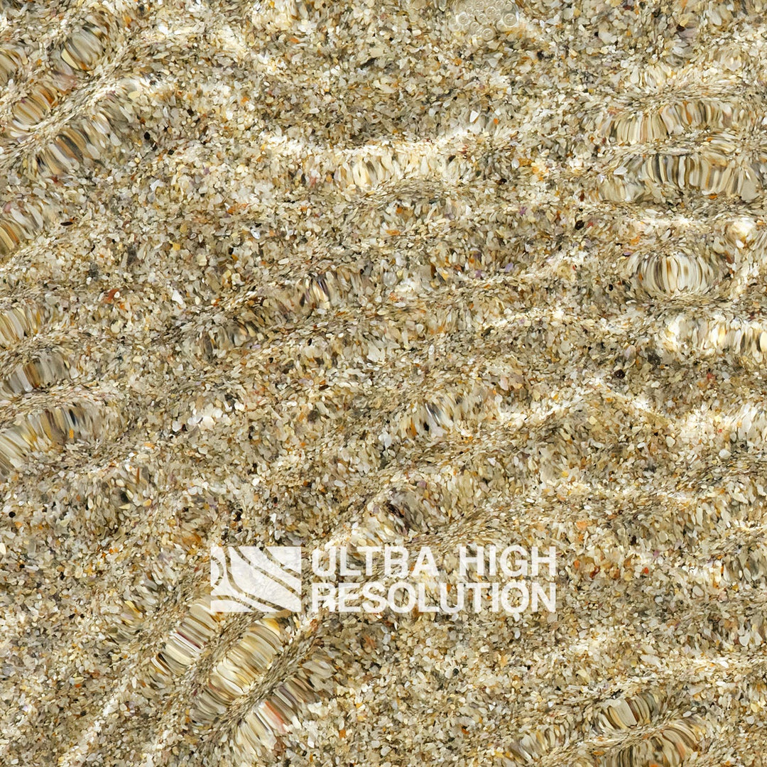 Light Beige Sand Water Caustics Texture (271cm x 203cm)