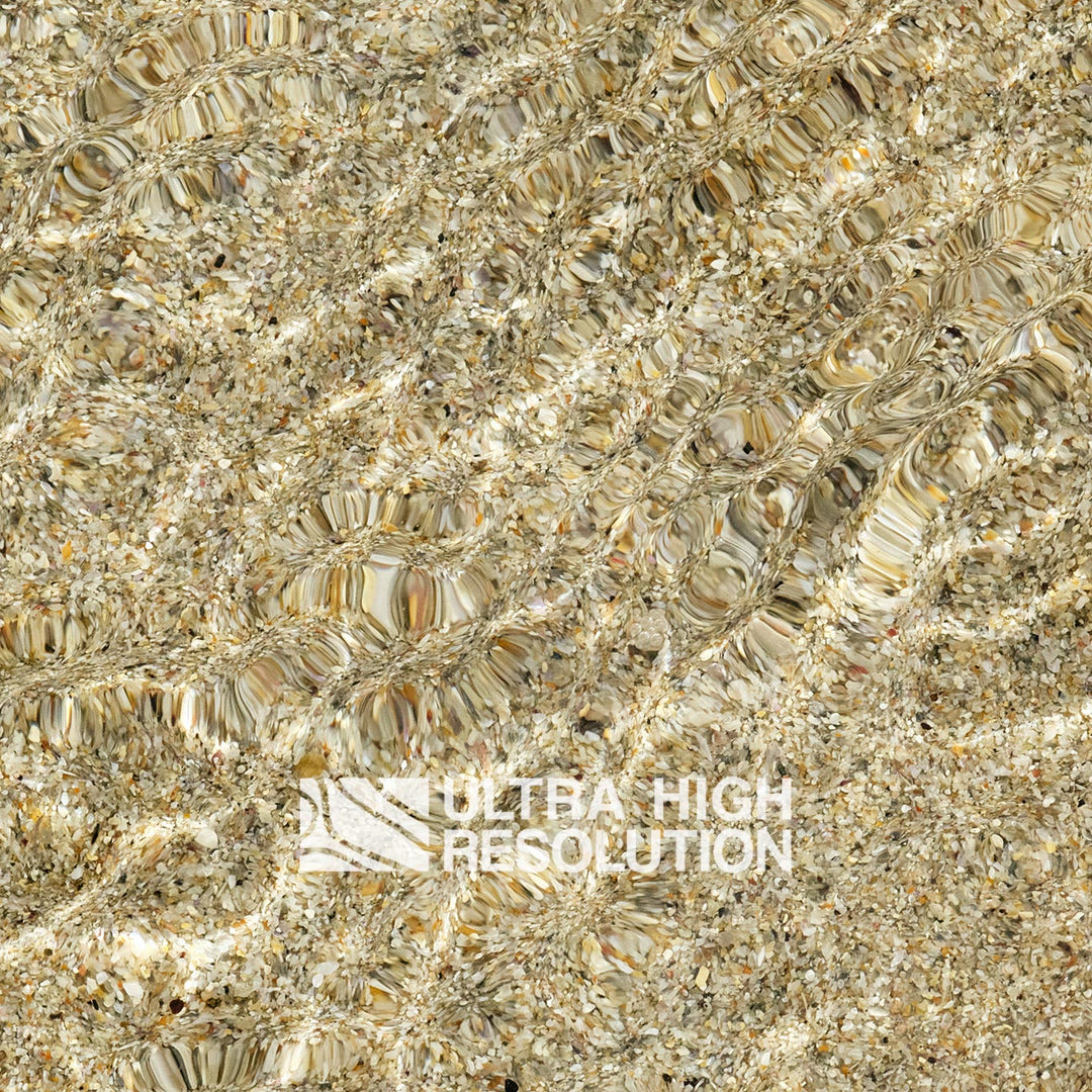 Light Beige Sand Water Caustics Texture (271cm x 203cm)