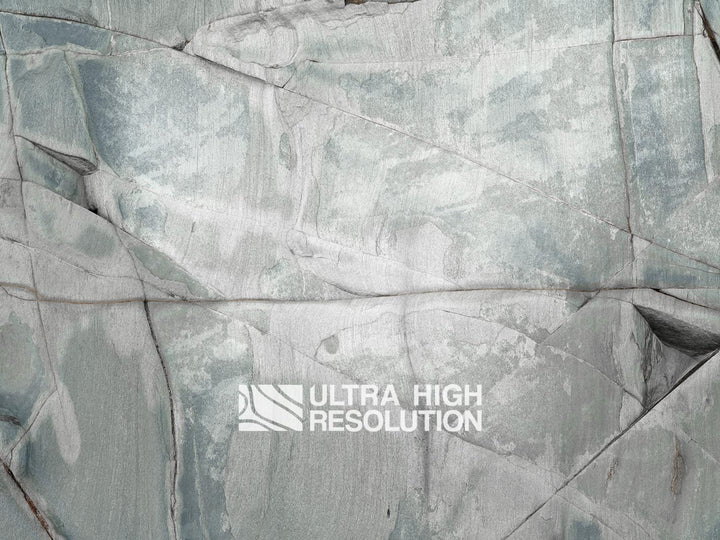 Light Grey Faceted Fractured Rock Texture (271cm x 203cm)