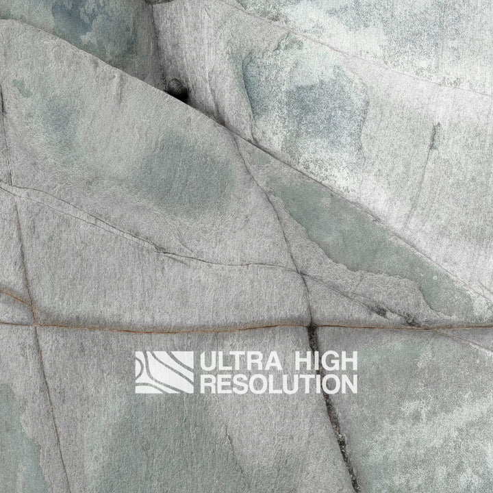 Light Grey Faceted Fractured Rock Texture (271cm x 203cm)