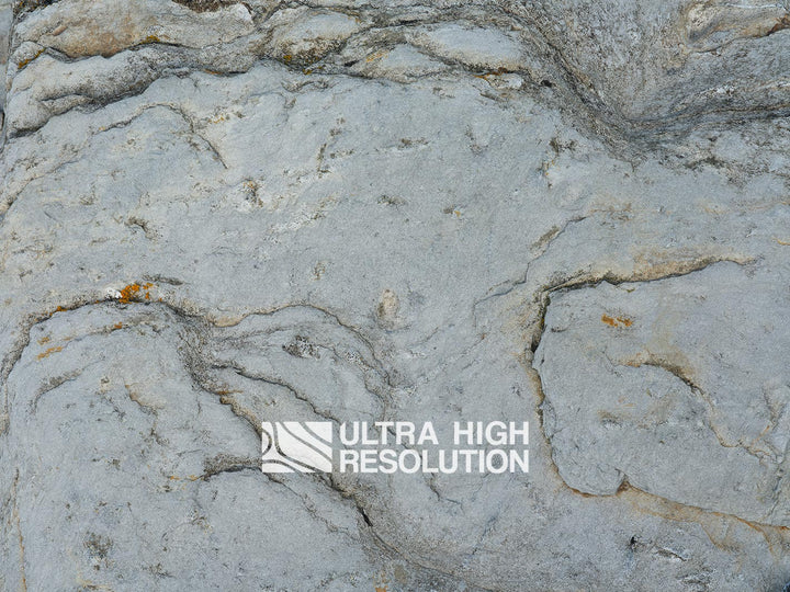 Light Grey Folded Seam Rock Texture (271cm x 203cm)