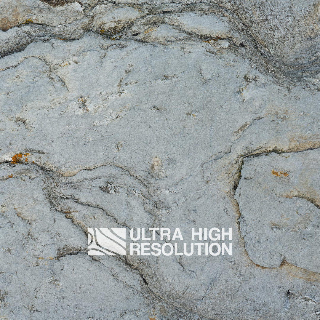 Light Grey Folded Seam Rock Texture (271cm x 203cm)