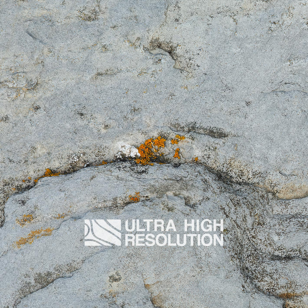 Light Grey Folded Seam Rock Texture (271cm x 203cm)
