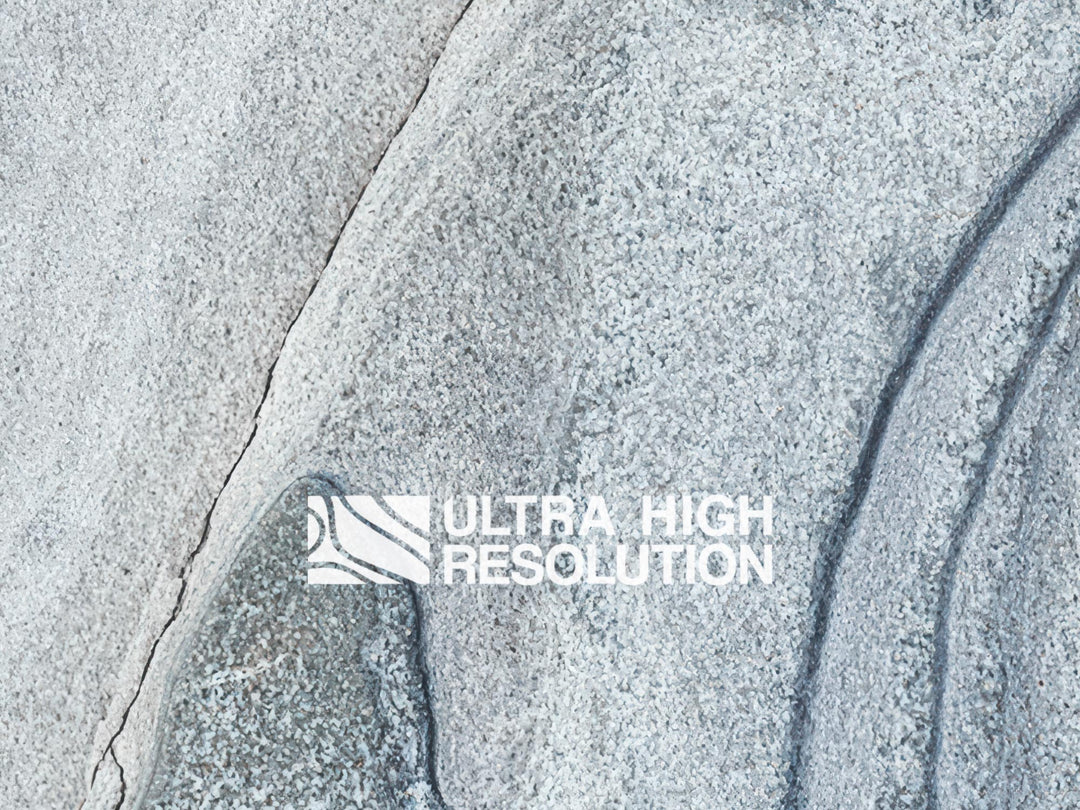 Light Grey Lobed Coastal Rock Texture (271cm x 203cm)