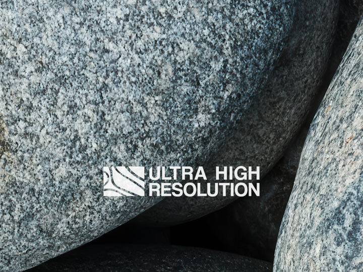 Light Grey Mixed Beach Pebble Texture (271cm x 203cm)