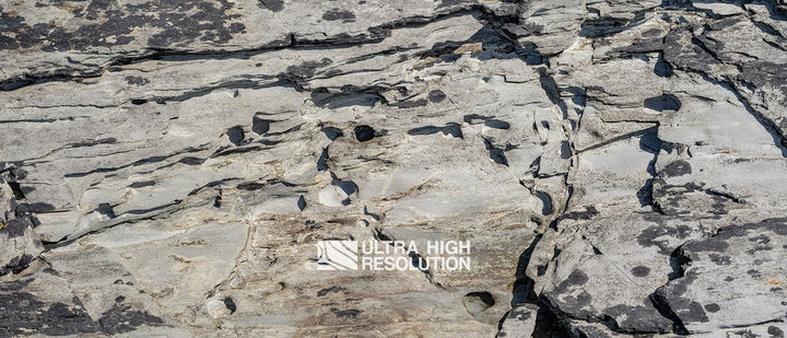 Light Grey Shale Layered Texture (342cm x 147cm)