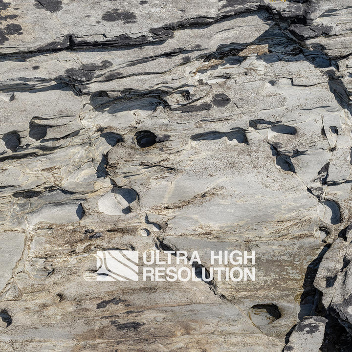 Light Grey Shale Layered Texture (342cm x 147cm)