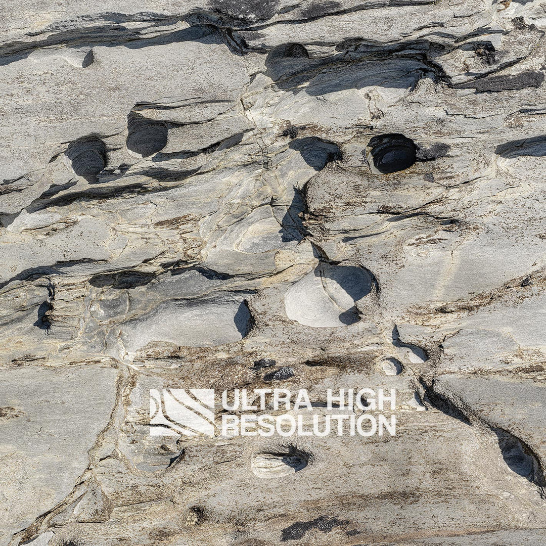 Light Grey Shale Layered Texture (342cm x 147cm)