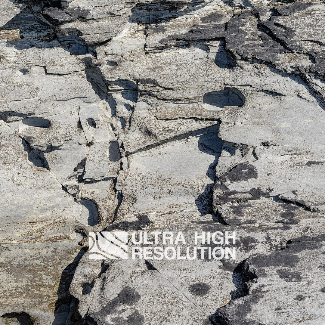 Light Grey Shale Layered Texture (342cm x 147cm)