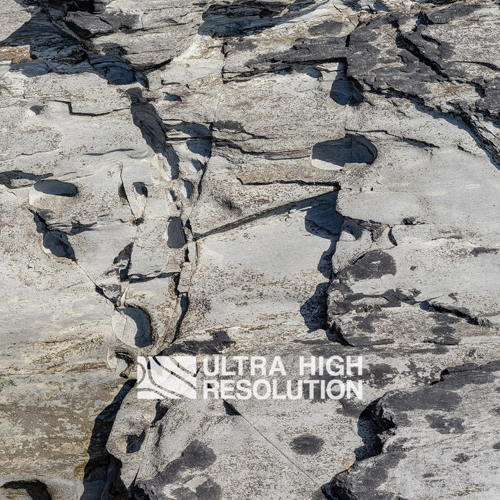Light Grey Shale Layered Texture (342cm x 147cm)