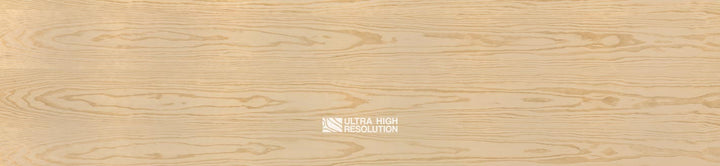 Long Light Brown Pine Wood Veneer with Polished Surface (707cm x 163cm)