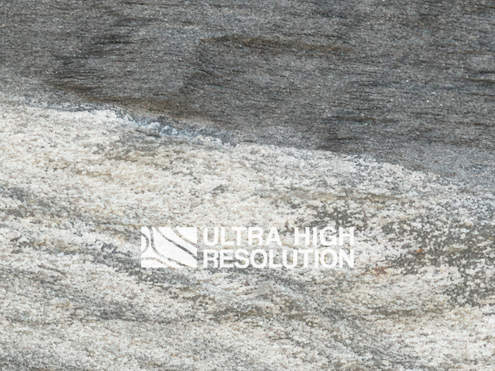 Mid Grey Folded Banded Rock Texture (271cm x 203cm)