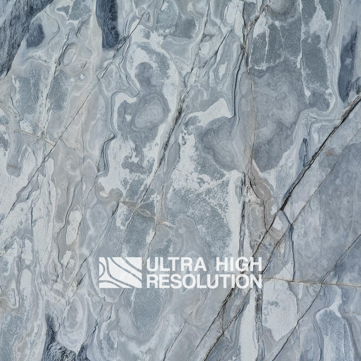 Mid Grey Fractured Coastal Rock Texture (271cm x 203cm)