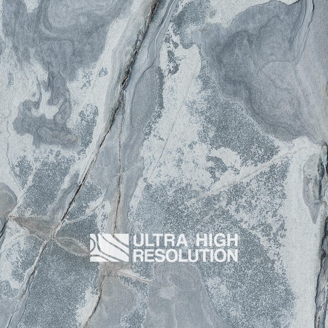 Mid Grey Fractured Coastal Rock Texture (271cm x 203cm)