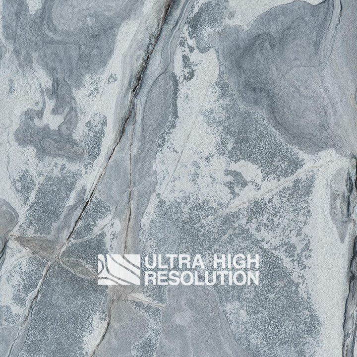 Mid Grey Fractured Coastal Rock Texture (271cm x 203cm)