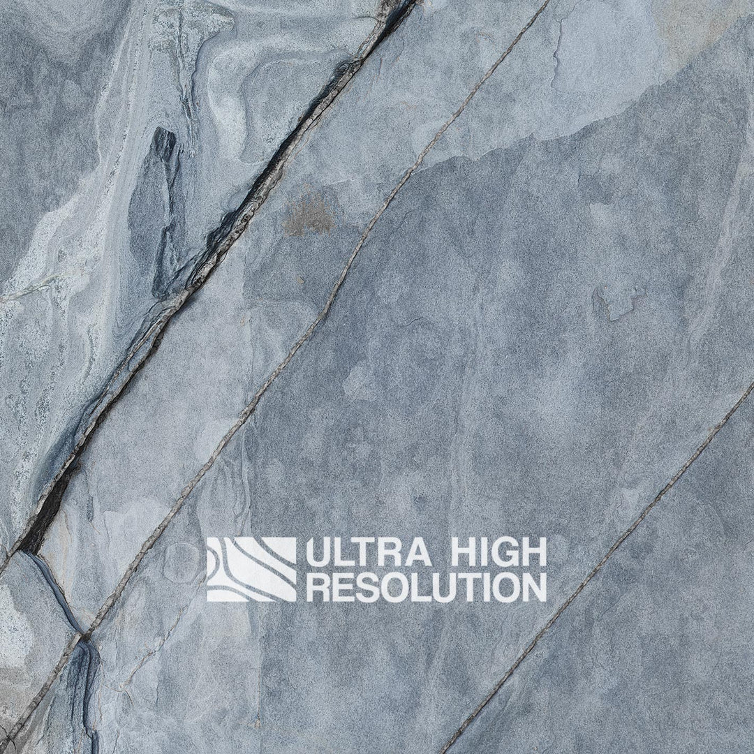 Mid Grey Fractured Coastal Rock Texture (271cm x 203cm)