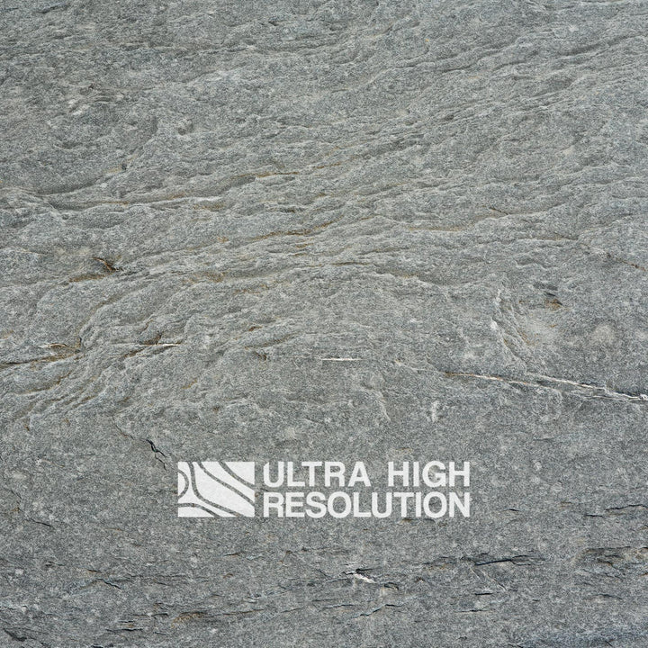 Mid Grey Wavy Foliated Rock Texture (271cm x 203cm)