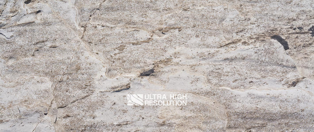 Off White Mottled Coastal Rock Texture (271cm x 113cm)
