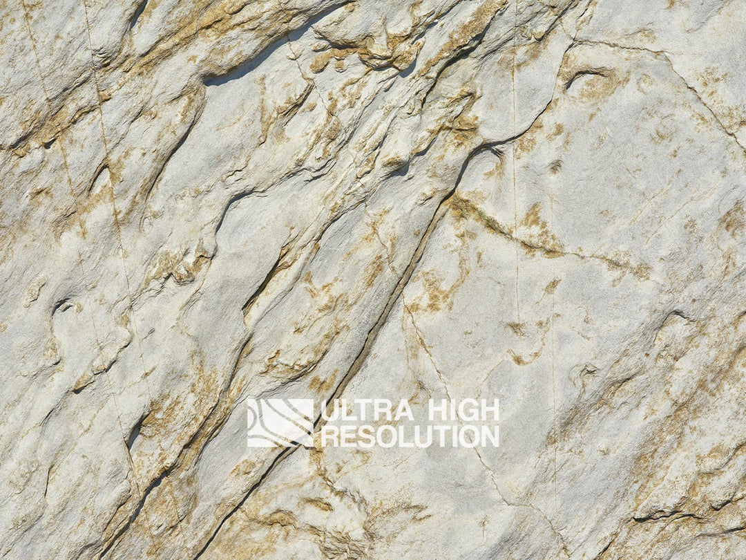 Off White Ochre Streaked Rock Texture (271cm x 203cm)