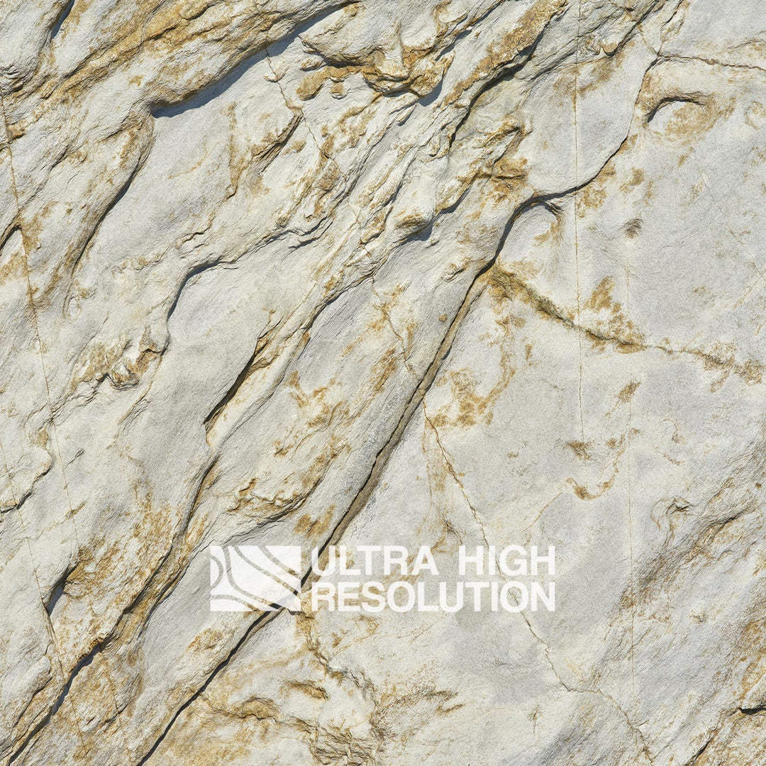 Off White Ochre Streaked Rock Texture (271cm x 203cm)