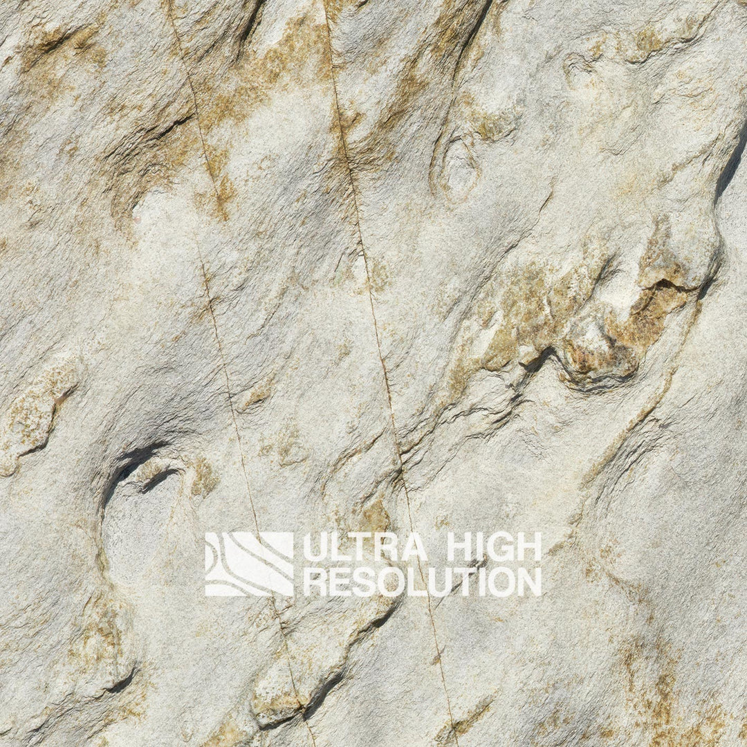 Off White Ochre Streaked Rock Texture (271cm x 203cm)