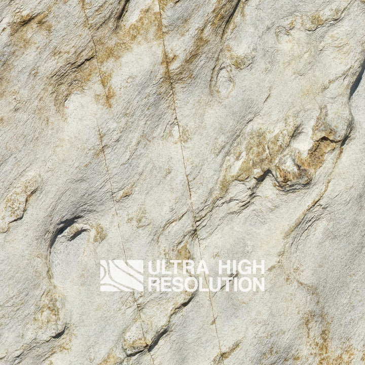 Off White Ochre Streaked Rock Texture (271cm x 203cm)