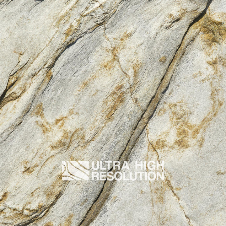Off White Ochre Streaked Rock Texture (271cm x 203cm)