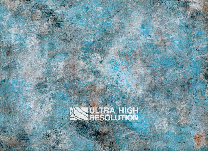 Rich Blue Sponge Effect Surface (538cm x 392cm)