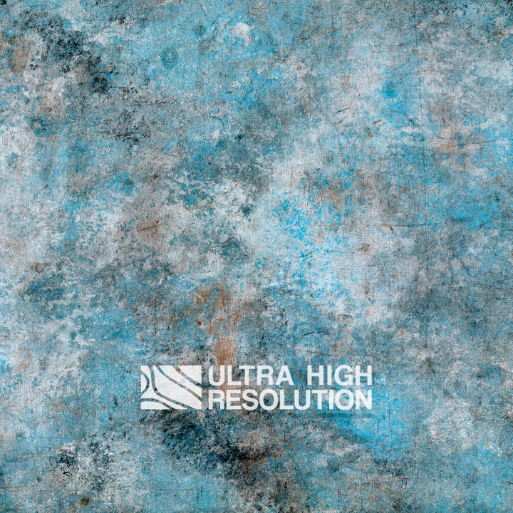 Rich Blue Sponge Effect Surface (538cm x 392cm)