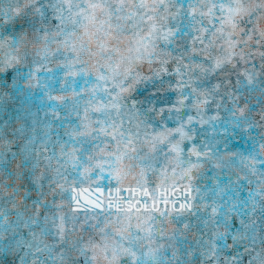Rich Blue Sponge Effect Surface (538cm x 392cm)