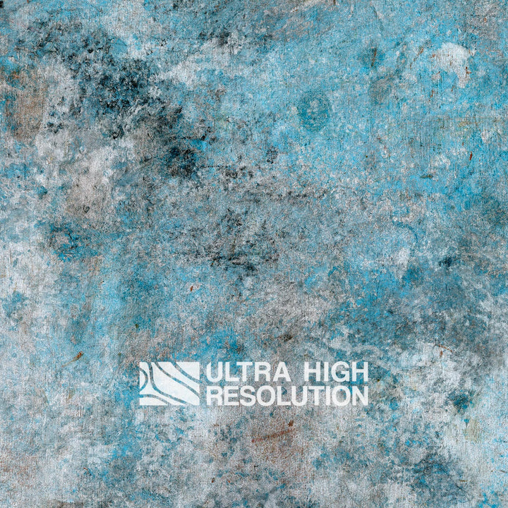 Rich Blue Sponge Effect Surface (538cm x 392cm)
