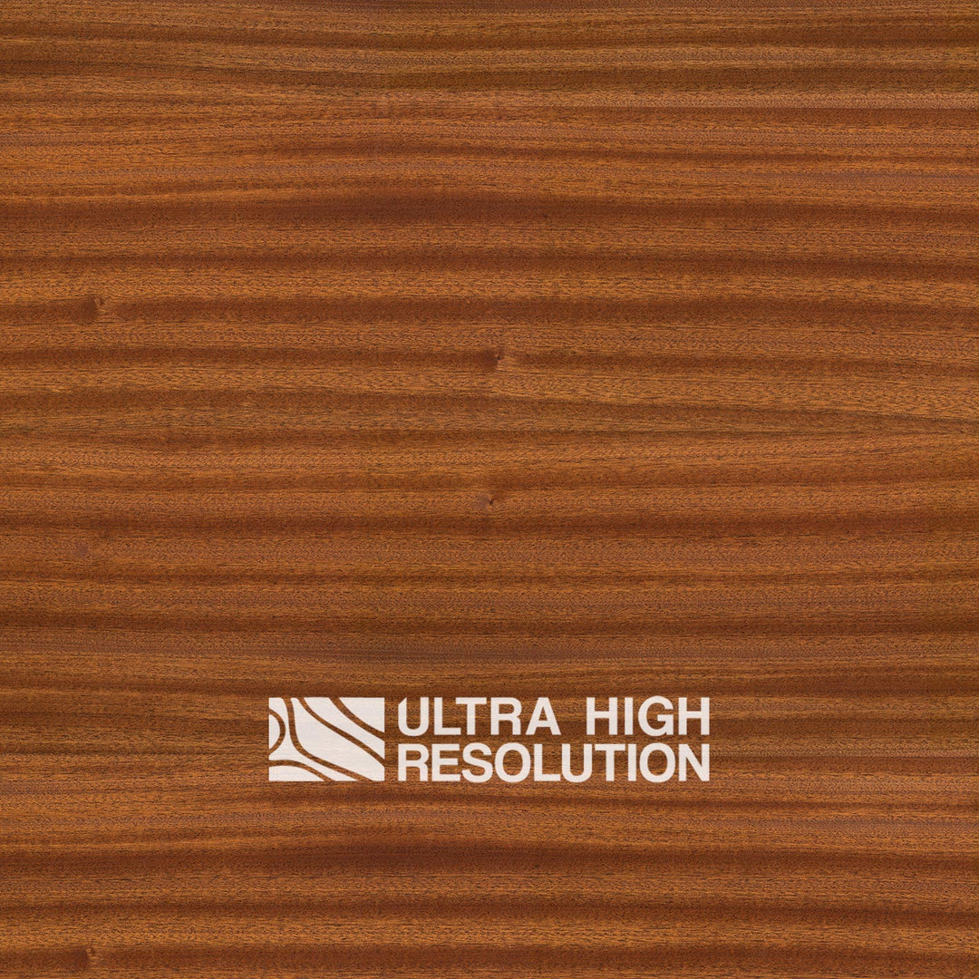 Rich Brown Sapele Wood with Stripe Grain (698cm x 300cm)