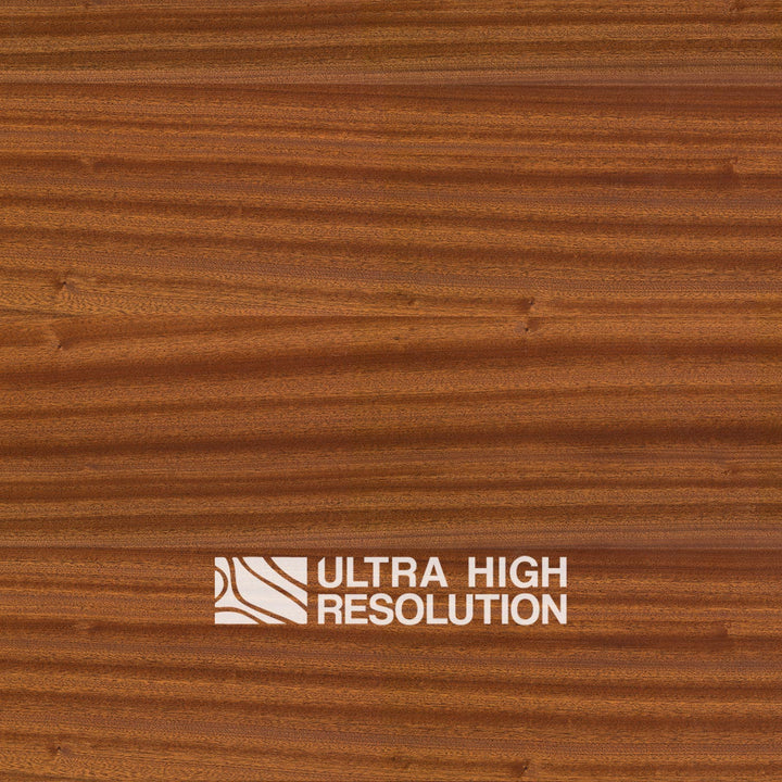 Rich Brown Sapele Wood with Stripe Grain (698cm x 300cm)