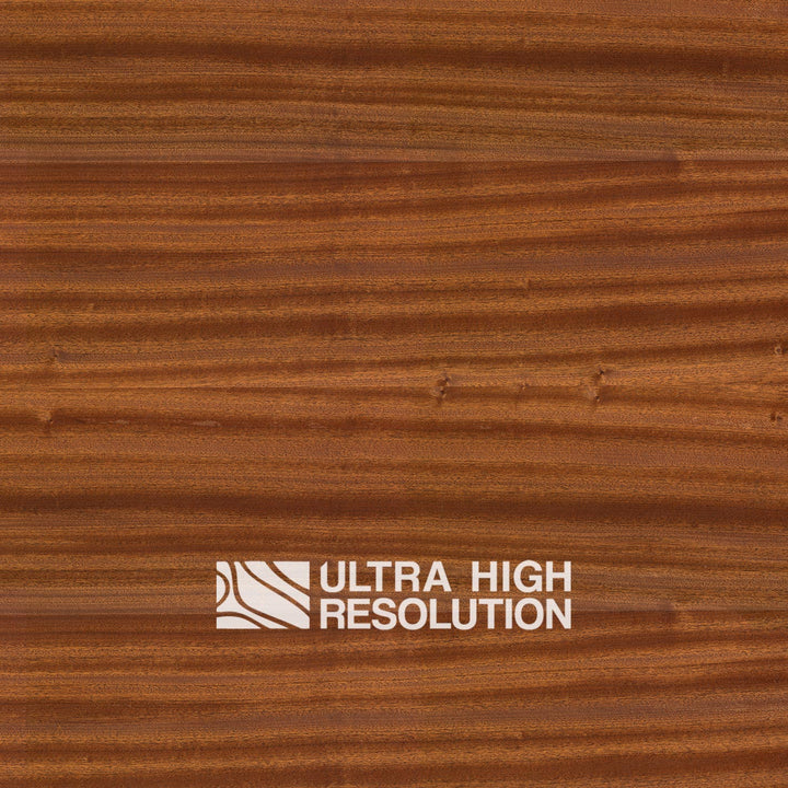 Rich Brown Sapele Wood with Stripe Grain (698cm x 300cm)