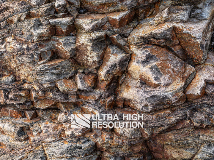Rock Texture with Distinct Layering (197cm x 148cm)