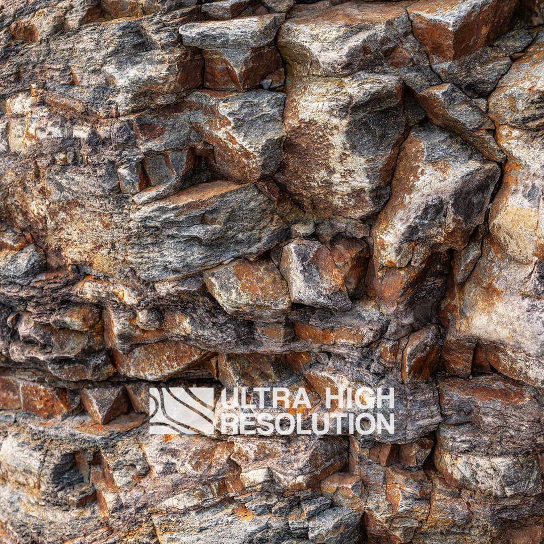 Rock Texture with Distinct Layering (197cm x 148cm)