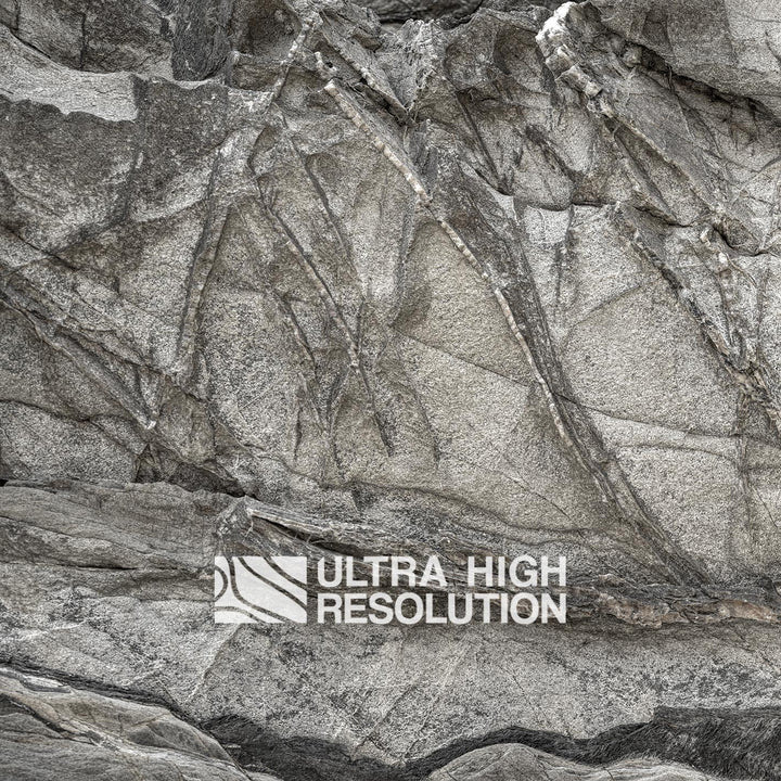 Rugged Grey Rock Texture (341cm x 146cm)