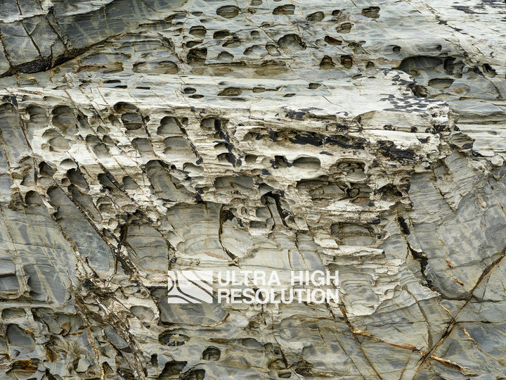 Stone Honeycomb Weathered Rock Texture (271cm x 203cm)