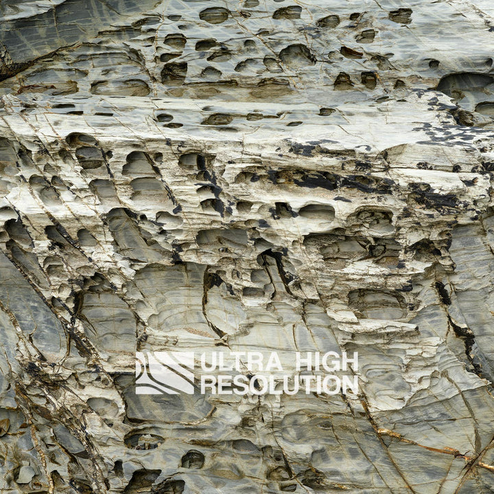 Stone Honeycomb Weathered Rock Texture (271cm x 203cm)